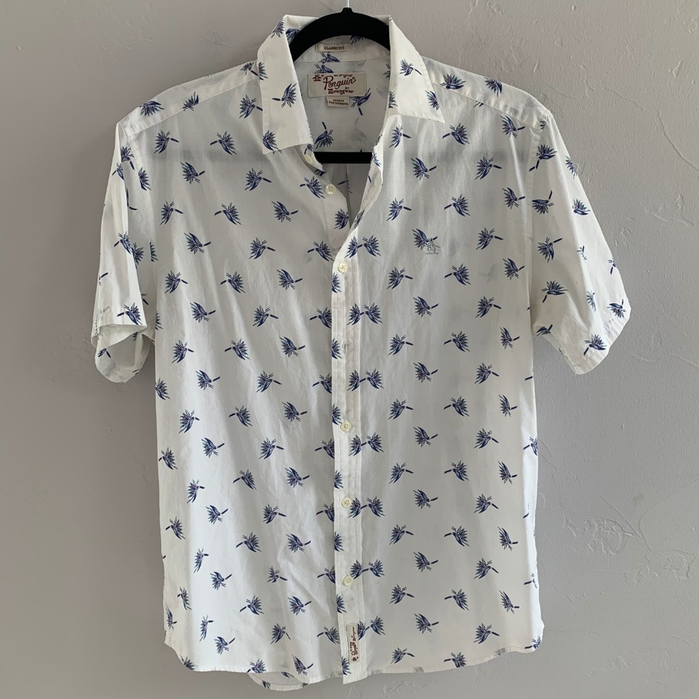 Original Penguin Classic Fit Button Down Shirt M